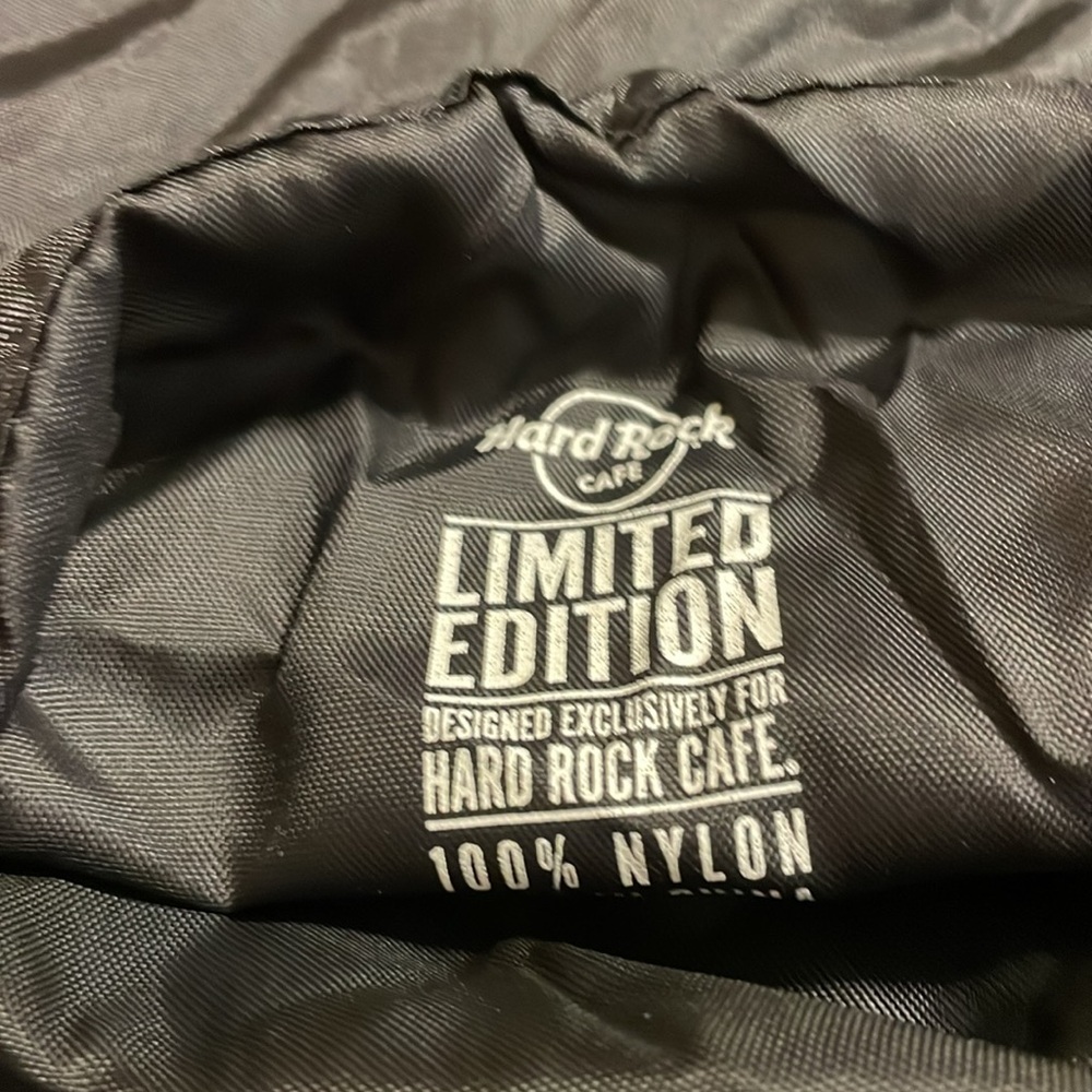 Rare Hard Rock Cafe Limited Edition Backpack Bag - Picture 3 of 4